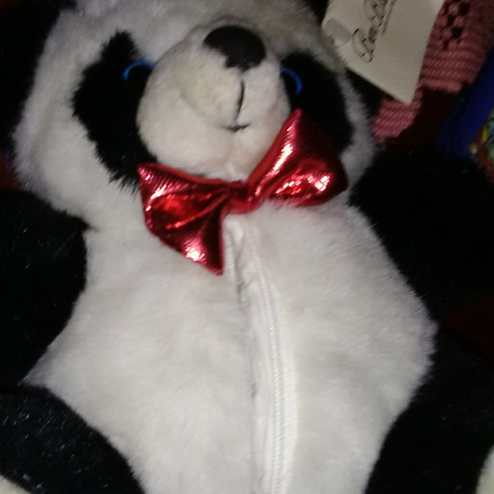 A panda bear teddy